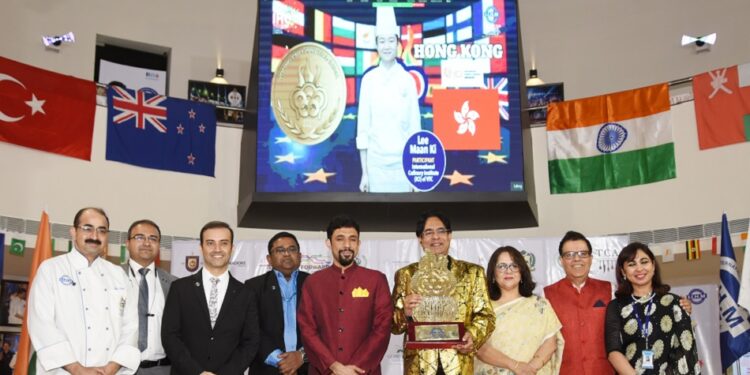Hong Kong’s Lee Maan Ki wins IIHM Young Chef Olympiad 2021